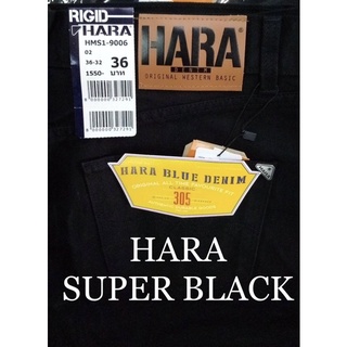 สินค้า HARA 👖 กางเกงยีนส์ดำ ด้ายดำ ( Super Black ♥ ) 🚚💨