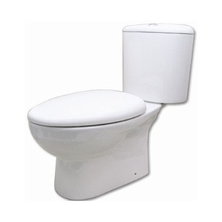 Sanitary ware 2-PIECE TOILET STAR S-1323.1 3/4.5LITRE WHITE sanitary ware toilet สุขภัณฑ์นั่งราบ สุขภัณฑ์ 2 ชิ้น STAR S-