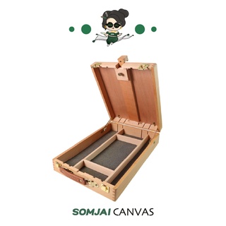 ภาพขนาดย่อของสินค้าSomjai Selected ขาตั้งวาดรูปเกรด A+ ไม่มีเสี้ยน TABIE ROUND CORNER BOX ขนาด 36x27x11.5(76cm)