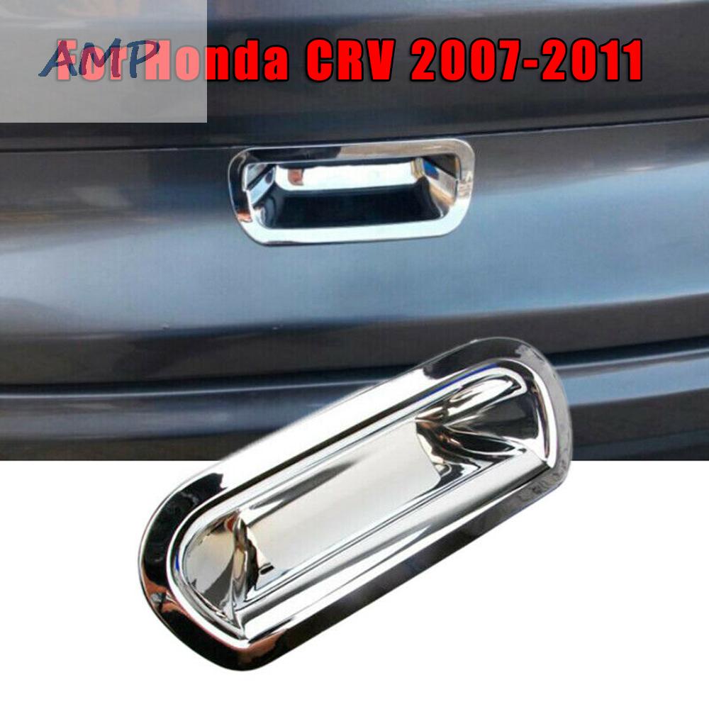 ฝาครอบมือจับประตูรถยนต์สําหรับ-honda-crv-2007-2011-chrome-rear-trunk