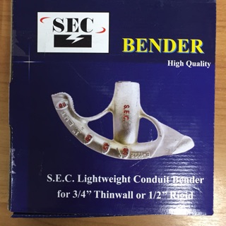 ❤️ส่งทุกวัน❤️ BENDER SEC  เครื่องดัดท่อไฟฟ้า ดัดท่อบาง 3/4 ดัดท่อหนา 1/2 EMT  IMC  ( 44010)