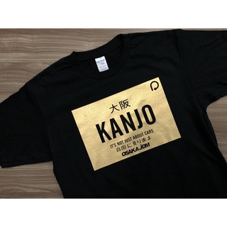 [S-5XL]Kanjo Box Osaka Jdm Gildan เสื้อยืดผ้าฝ้ายสีดําทองพรีเมี่ยมสําหรับผู้หญิง