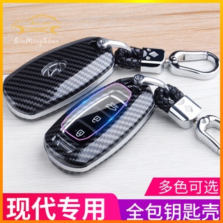 ภาพหน้าปกสินค้าเคสกุญแจรถยนต์ Hyundai Super Elantra Tucson SantaFe ix35/ix25 พวงกุญแจ พวงกุญแจรถยนต์ กระเป๋าใส่กุญแจรถยนต์ ปลอกกุญแจรถยนต์ ซึ่งคุณอาจชอบราคาและรีวิวของสินค้านี้