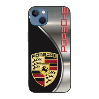 PORSCHE เคสโทรศัพท์มือถือ ป้องกันกระแทก ลายรถพอร์ช สําหรับ IPhone 14 Plus 13 Pro Max 12 Mini XS Max