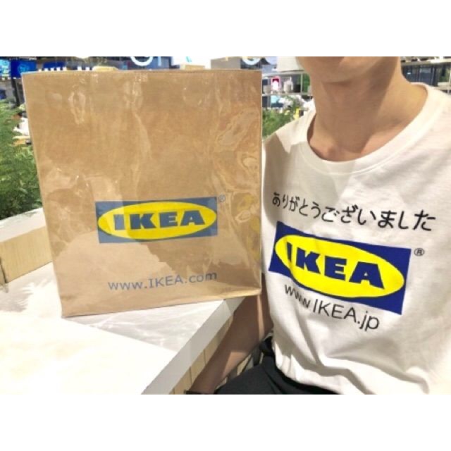 เสื้อยืดสกรีน-ลาย-ikea-ลายสกรีนของญี่ปุ่น-ใส่แล้วไม่ซ้ำใครแน่นอน-งานพรี่เมี่ยม-ผ้าคัตตอน-100