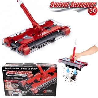 Superhomeshop ไม้กวาดไฟฟ้า ไม้กวาดไฟฟ้าไร้สาย Cordless Swivel Sweeper G6 รุ่น SwivelSweeper-G6-21May-J1