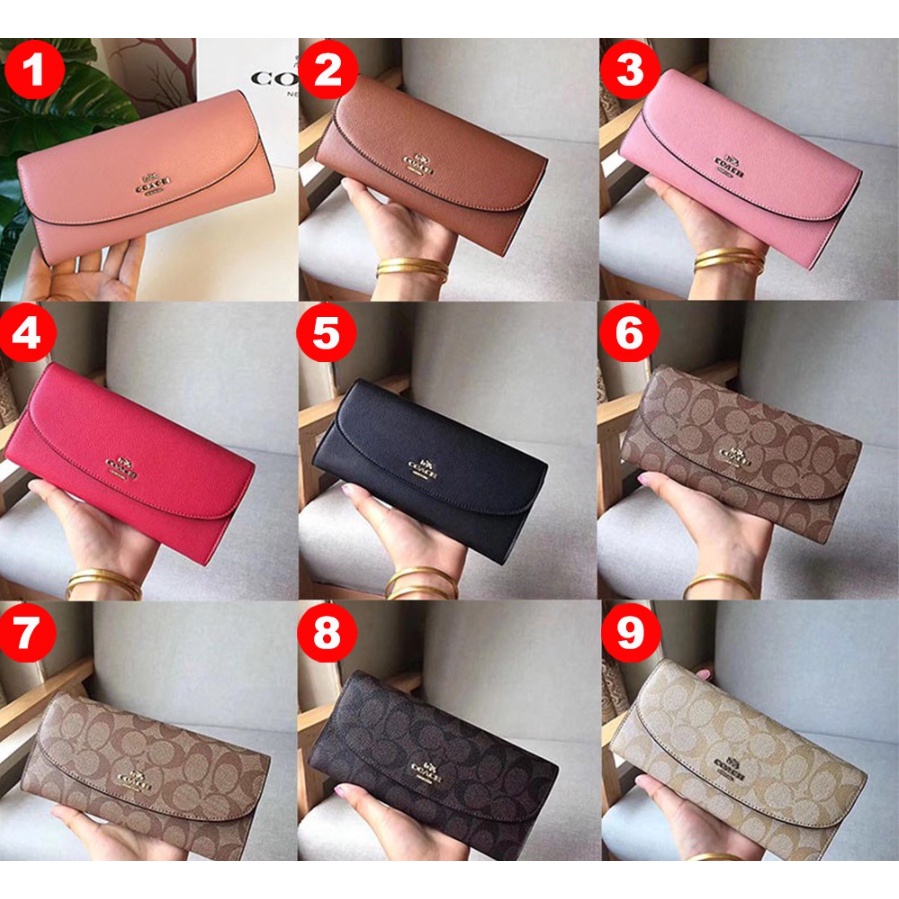 coach-f52628-52601-pop-slim-envelope-wallet-women-long-purse-pouch-กระเป๋าสตางค์ยาวผู้หญิง