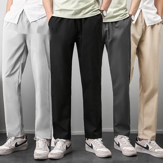 ภาพหน้าปกสินค้ากางเกงผู้ชายกางเกงลำลองขาตรงเกาหลี ซึ่งคุณอาจชอบราคาและรีวิวของสินค้านี้