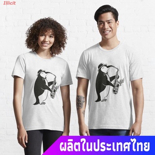 เสื้อยืดกีฬา Jazz penguin Essential T-Shirt Popular T-shirts