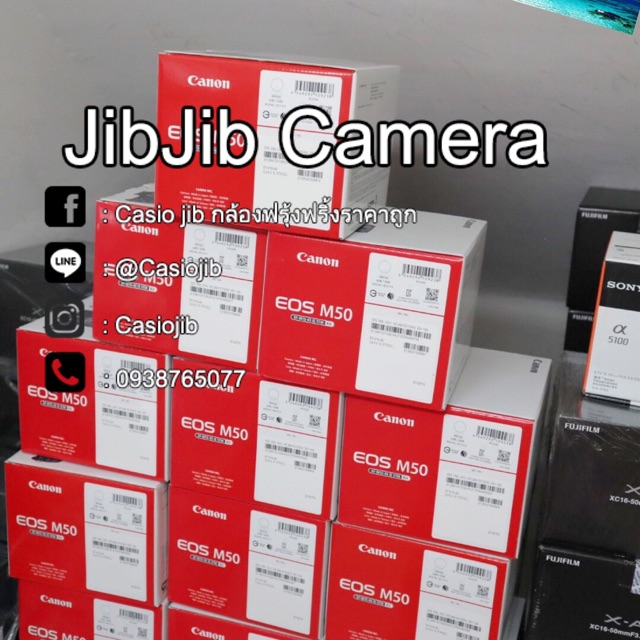 ภาพหน้าปกสินค้ากล้องcanon m50พร้อมส่งเมนูไทย รับประกัน1ปี จากร้าน camera_jj บน Shopee