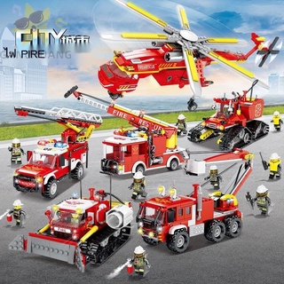 ของเล่นบีบๆของเล่นบีบของเล่น เลโก้ ไดโนเสาร์✼ใช้งานร่วมกับ LEGO Building Blocks ของเล่นประกอบรถดับเพลิงพร้อม minifigures