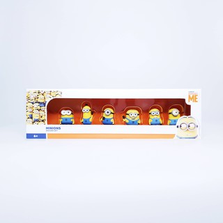 ภาพขนาดย่อของสินค้ายางลบมินเนี่ยนฟิกเกอร์ เซต 6 ชิ้น Minion Eraser Box Set 6