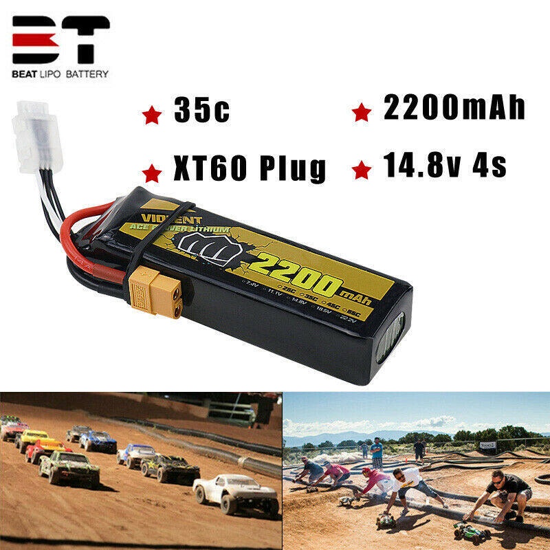 bt-แบตเตอรี่โดรน-อะไหล่โดรนบังคับ-2200mah-4s-14-8v-แบตเตอรี่-lipo-35c-ปลั๊ก-xt60-สำหรับ-rc-รถเฮลิคอปเตอร์-fpv-buggy