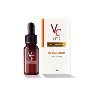 💥พร้อมส่ง | ถูก | ของแท้💯VC vit c เซรั่มวิตซีน้องฉัตร Bio Face Serum ขนาด 10ml.