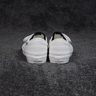 รองเท้าผ้าใบลําลอง Velcro กันลื่น ลาย Fear of FOG x Vans Slip-On 47 V DX FOG High Street สีดํา สีขาว -1691