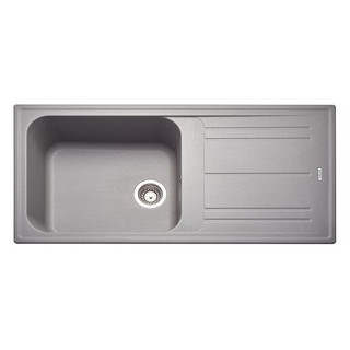 Embedded sink SINK BUILT 1BOWL1DRAIN METRIX MOS11CM CHROMIUM Sink device Kitchen equipment อ่างล้างจานฝัง ซิงค์ฝัง 1หลุม