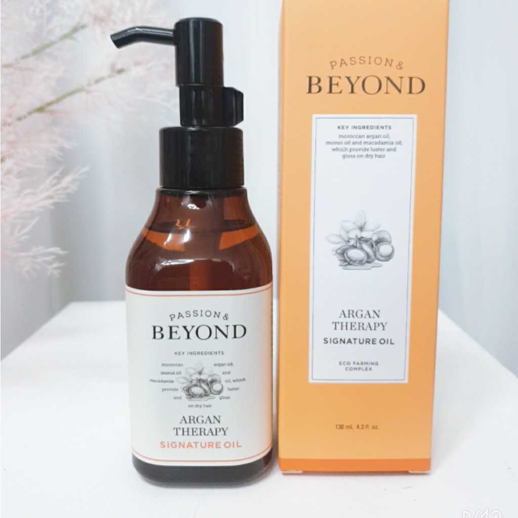 beyond-น้ํามันหอมระเหย-argan-therapy-siganture-130-มล-น้ํามันบํารุงผม-ส่งตรงจากเกาหลี