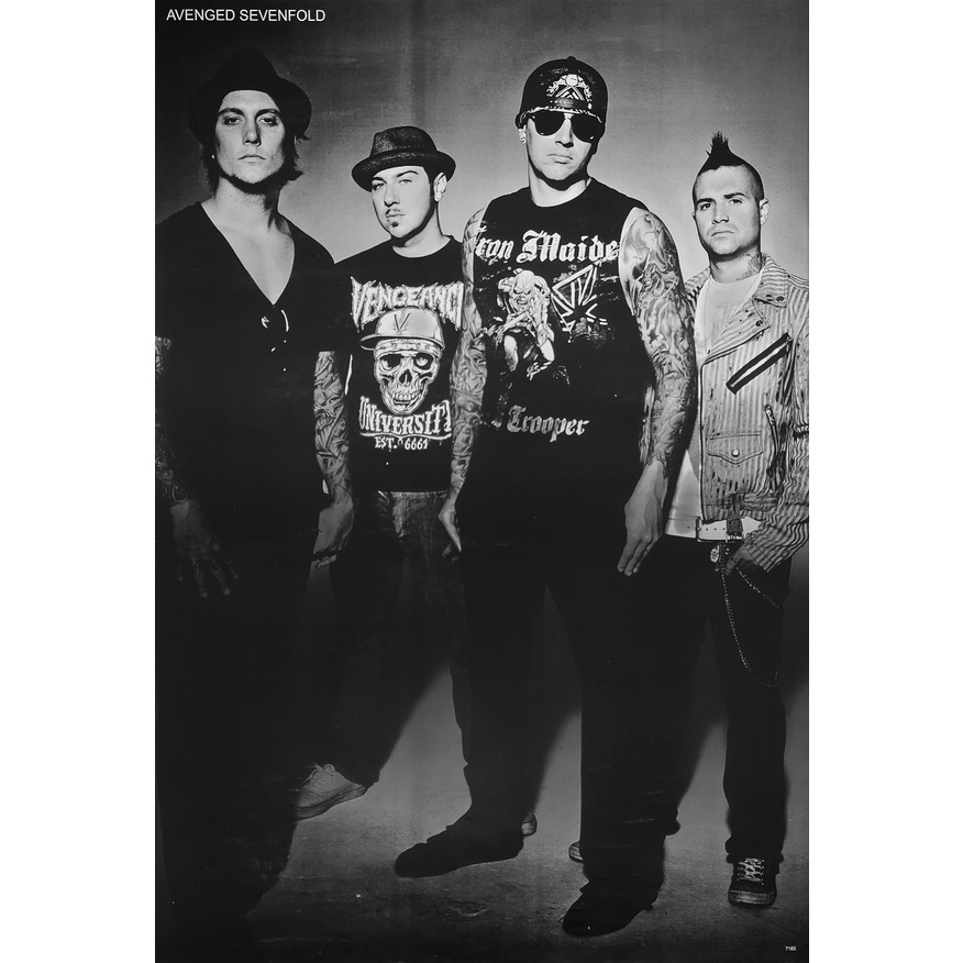 โปสเตอร์-รูปถ่าย-วง-a7x-avenged-sevenfold-1999-now-poster-24-x35-inch-american-rock-heavy-metal-v5