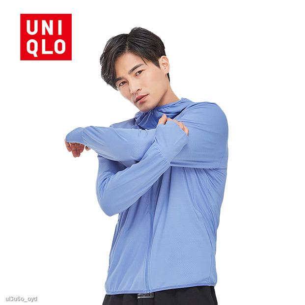 uniqlo-เสื้อแจ็กเก็ต-กันลม-กันแดด-ระบายอากาศ-แห้งเร็ว-upf50-สําหรับผู้ชาย-2021