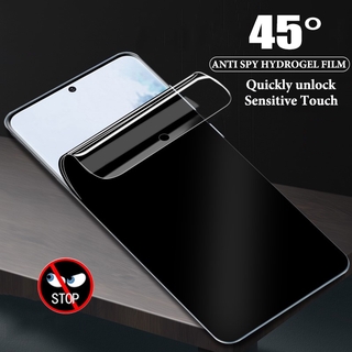 Anti Spy Privacy Soft Hydrogel Film For Mi11 10 CC9 Pro Mi 11 Ultra Soft Protective For Xiaomi Note10 Pro Lite Full Cover