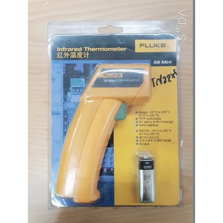 Fluke 59 มินิดิจิตอลแบบไม่สัมผัสอุณหภูมิ 8:1 IR อินฟราเรดเทอร์โมมิเตอร์ภาพ