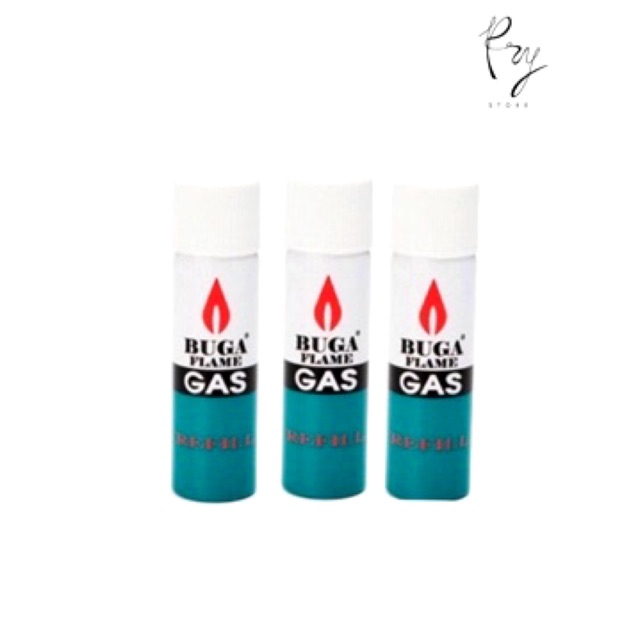 pry_shop Buga Gas Refill แก๊สกระป๋อง ขนาด 75ml. 3กระป๋อง | Shopee Thailand