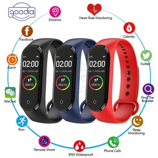 ภาพหน้าปกสินค้าM4 สมาร์ทวอทช์ Smart Watch 4 Mi Band สายรัดข้อมืออัจฉริยะ Wristband Bluetooth 5.0 Sports นาฬิกาออกกำลังกาย ที่เกี่ยวข้อง