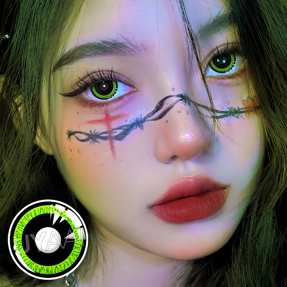 uyaai-คอนแทคเลนส์-สีฟ้า-14-5-มม-สําหรับคอสเพลย์ฮาโลวีน-2-ชิ้น-ต่อคู่