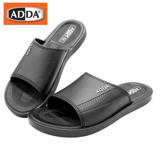 ADDA 12Y01 รองเท้าแตะแบบสวมชาย สีดำ สีน้ำตาล มีเบอร์ 7-10 ขนาดเทียบไซด์ตามตารางที่รูปสุดท้ายนะคะ รุ่นนี้เป็นงานยาง