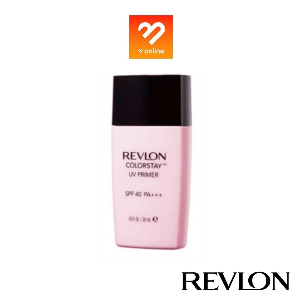 boombeautyonline-ของแท้-ฉลากไทย-revlon-colorstay-uv-primer-เรฟลอน-คัลเลอร์สเตย์-ยูวี-ไพรเมอร์-30ml-ฝาดำเหลี่ยม