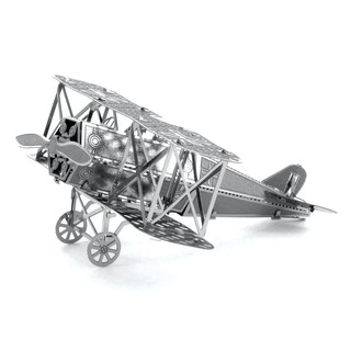 ★ พร้อมส่ง ★ ตัวต่อเหล็ก 3 มิติ Fokker D-VII 3D Metal Model