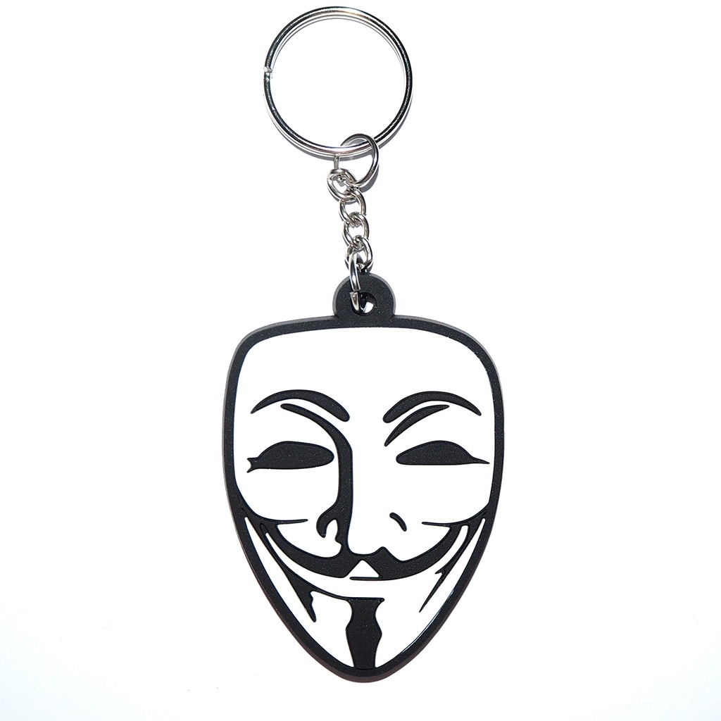 พวงกุญแจยาง-หน้ากาก-anonymous-hacker