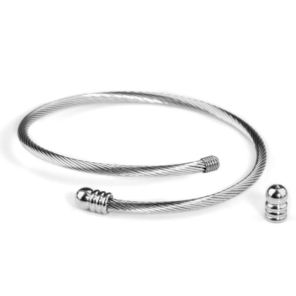 doulai-bao-stainless-steel-wire-bracelet-coil-retractable-adjustable-base-bracelet-accessories-fashion-beaded-bracelet
