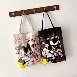 กระเป๋า Mickey Mouse X Adidas Original Totebag ผ้าแคนวาสทั้งใบ