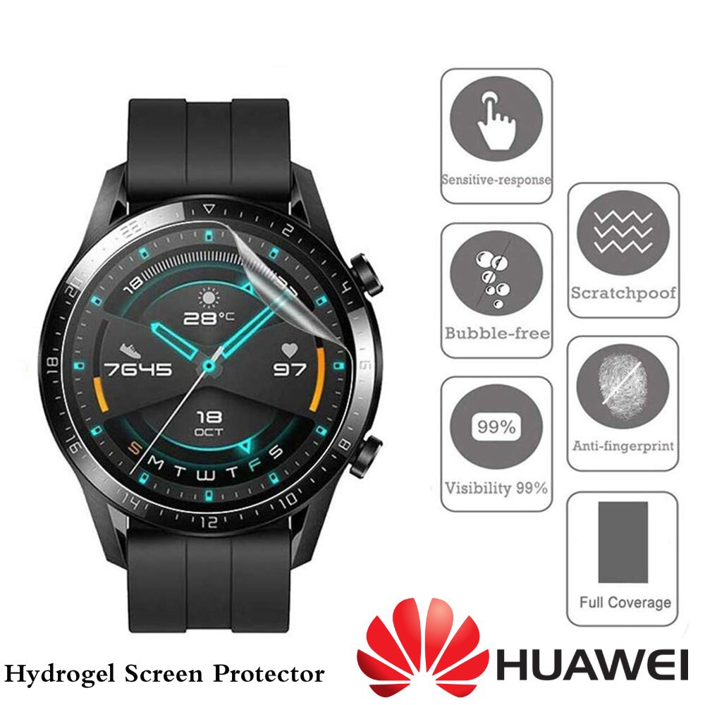 ภาพหน้าปกสินค้าฟิล์มกันรอยหน้าจอ Tpu แบบนุ่มสําหรับ Huawei Watch 3/3Pro 48 มม. Gt2 46 มม. Gt2 42 มม. Gs Pro Gt2E จากร้าน libobf.th บน Shopee