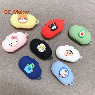 Samsung Galaxy Buds Case การ์ตูนซิลิโคนนิ่ม Samsung Galaxy Buds+ Case เกราะป้องกันหูฟังบลูทู ธ ป้องกันการหล่นและสิ่งสกปรก Samsung Galaxy Buds Plus Case