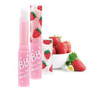 ลิปมัน BB super pink magic lip