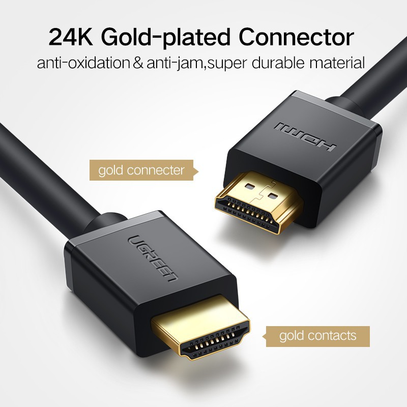 ภาพสินค้าUGREEN อะแดปเตอร์สาย HDMI 4K/60Hz HDMI 2.0 สำหรับ PC TV Xiaomi Mi Box PS4 จากร้าน ugreen.th บน Shopee ภาพที่ 1