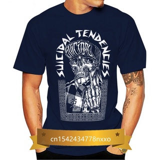 เสื้อยืดผ้าฝ้ายพรีเมี่ยม เสื้อยืดแขนสั้น ผ้าฝ้าย พิมพ์ลาย Suicidal Tendencies Finger - Official แฟชั่นสําหรับผู้ชาย ไซซ์