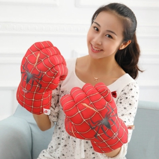 สร้างสรรค์น่ารักถุงมือมวย Spiderman สีเขียวยักษ์มวยของเล่นตุ๊กตาของขวัญสำหรับเด็ก