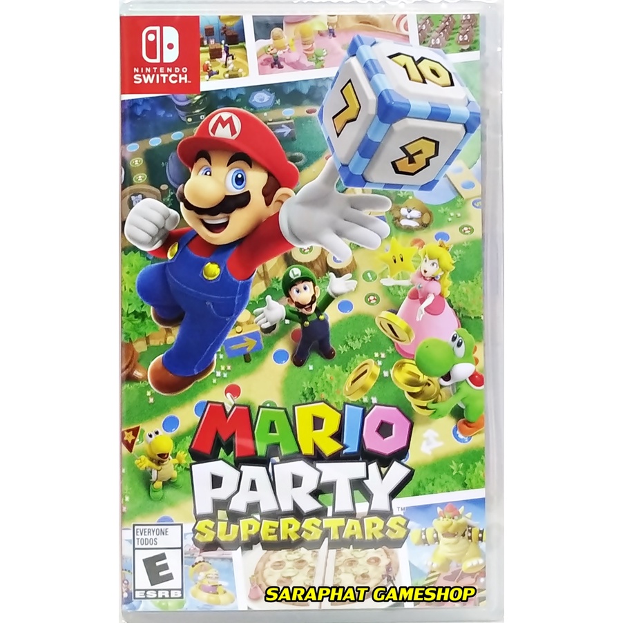 ภาพหน้าปกสินค้า(ทักแชทรับโค้ดคืนcoin 169) พร้อมจัดส่ง NSW MARIO PARTY SUPERSTARS ปก US/ASIA ภาษาอังกฤษ จากร้าน saraphatshop บน Shopee