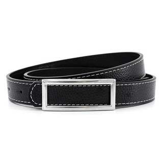 Fin 1 เข็มขัด เข็มขัดแฟชั่น เข็มขัดผู้หญิง Womens Fashion Casual Belt Square Buckle 2857