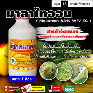 มาลาไทออน ( malathion ) สารกำจัดแมลง ศัตรูพืช เพลี้ยอ่อน เพลี้ยไฟ หนอนใยผัก หนอนกระทู้ แมลงหวี่ขาว แมลงวันทอง แมลงดำหนาม