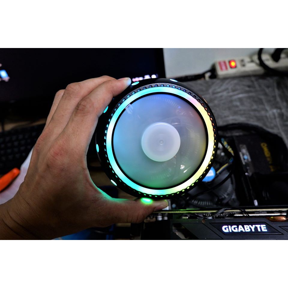 ภาพสินค้าCPU Cooler RGB UFO (ของใหม่) จากร้าน anan.com2hand บน Shopee ภาพที่ 2