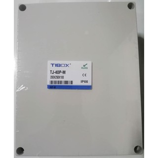 Tibox Terminal Block Box (กล่องต่อสายไฟ) รุ่น TJ-40P-M 40Poles