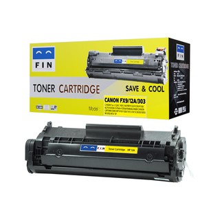 ตลับหมึกฟิน CANON สำหรับ LBP2900 ตลับหมึกเลเซอร์ดำ FIN รุ่น CANON 303/FX9/FX10 มีใบกำกับภาษีไปพร้อมสินค้า