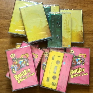 🟢🟡มือ1ซีล พร้อมส่ง เทป PHUM VIPHURIT อัลบั้ม Manchild , EP: Bangkok Balter Club (PHUM VIPHURIT Cassette)