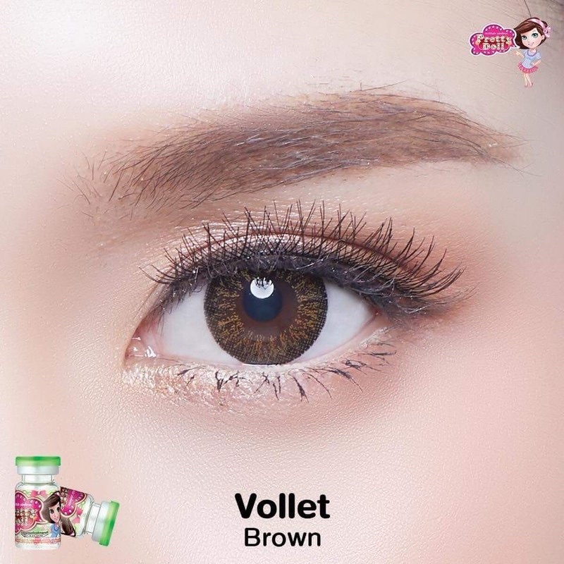 vollet-brown-pretty-doll-contact-lens-คอนแทคเลนส์-มินิ-บิ๊กอาย-mini-bigeyes-bigeye-ค่าสายตา-สายตาสั้น