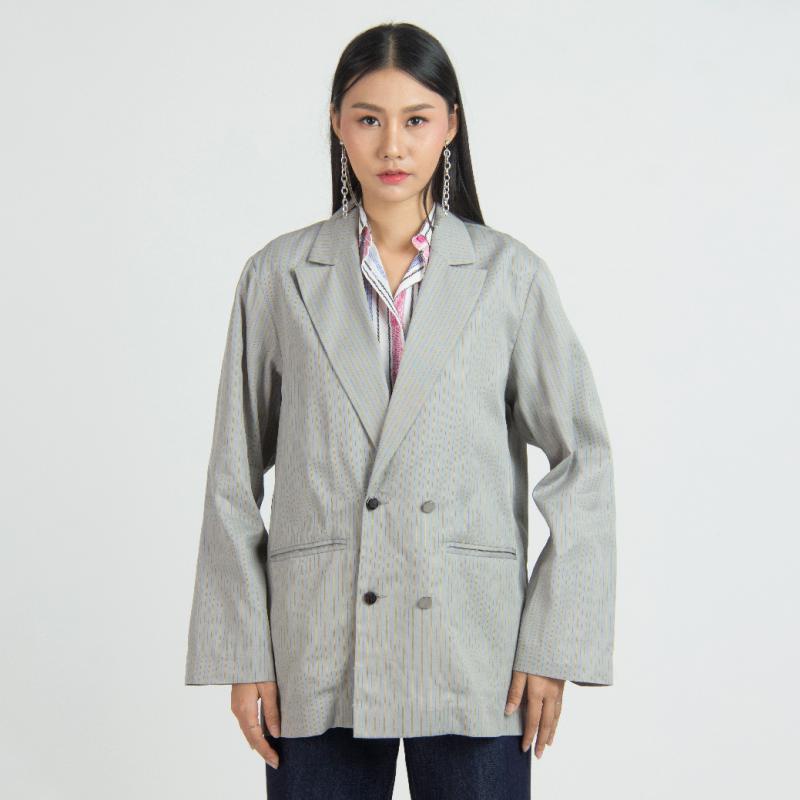 GSP Jacket แจ็คเก็ตตัวหลวม (SU93GY) Shopee Thailand