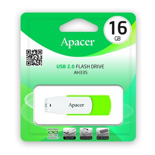 ภาพหน้าปกสินค้าApacer AH335 USB2.0 แฟลชไดร์ฟ 16GB (Apacer AP16GAH335G-1) ที่เกี่ยวข้อง